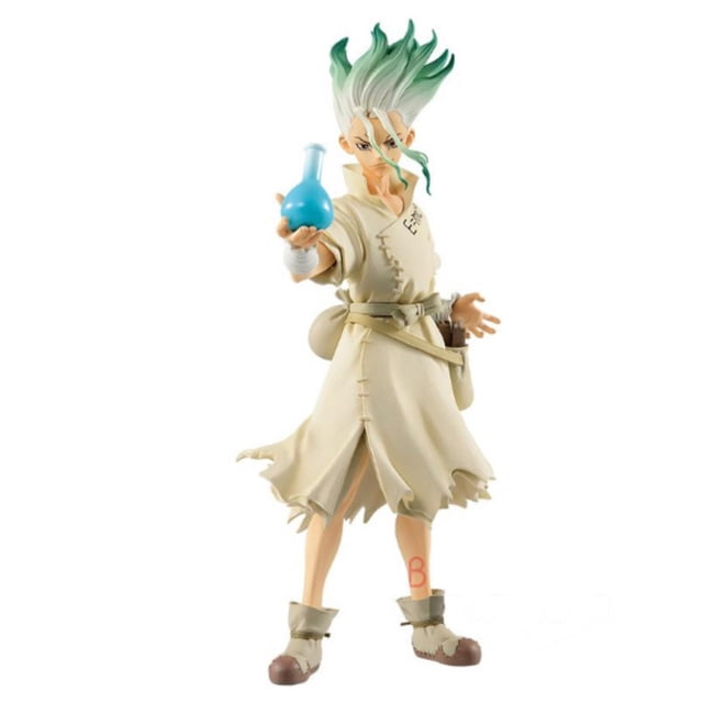 Figura de anime de la colección de juguetes modelo Ishigami Senkuu, 20 cm