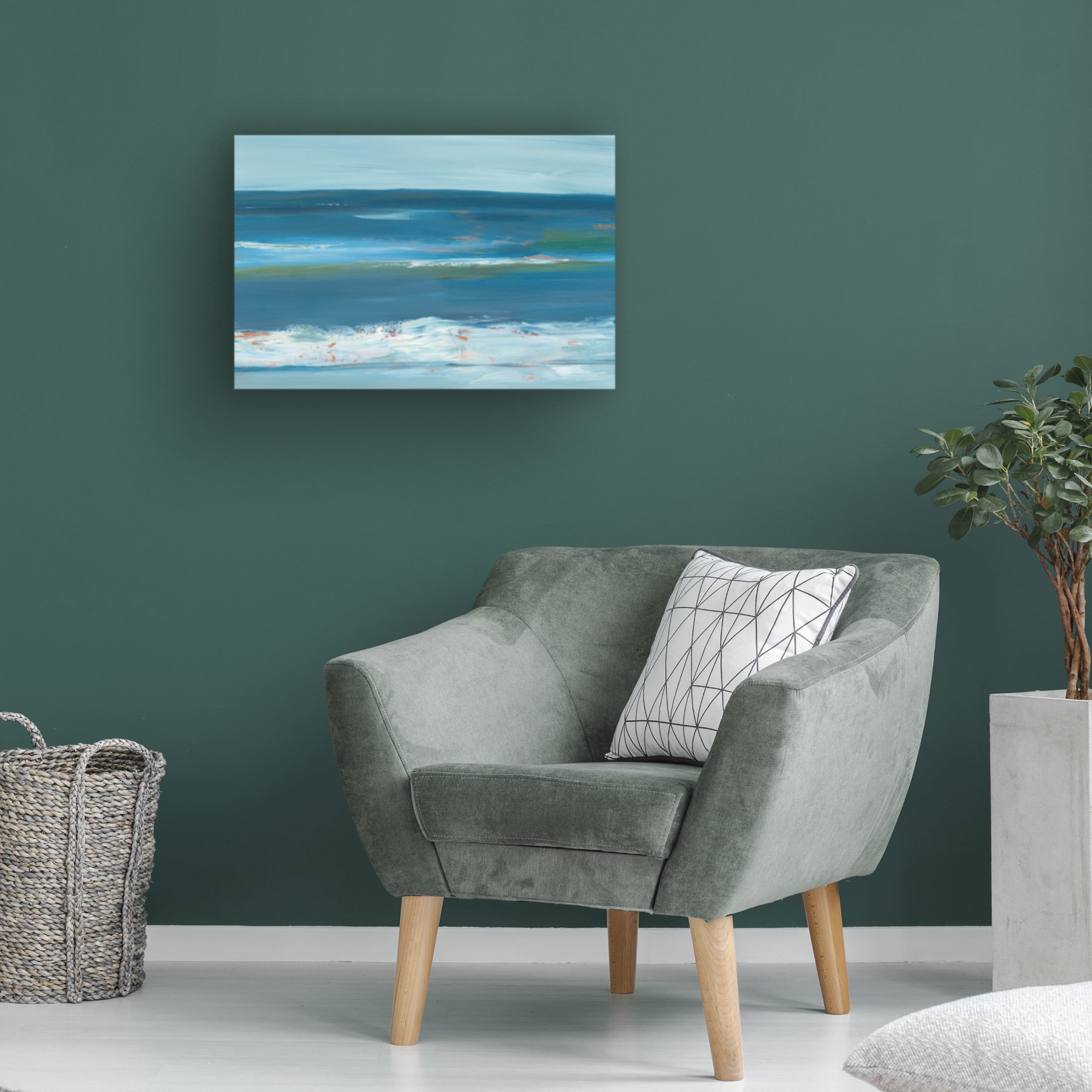 Trademark Fine Art Ethan Harper Changing Tide II Canvas Wall Art