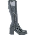 thumbnail image 2 of Steve Madden Womens Klarisa Patent Tall Knee-High Boots, 2 of 3