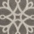 thumbnail image 6 of SAFAVIEH Cottage Kajus Floral Swirls Indoor/Outdoor Area Rug Grey/Light Grey, 5'3" x 7'7", 6 of 9