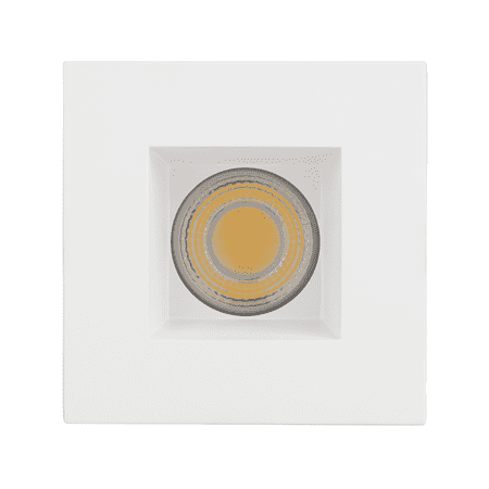 

Perlglow 3 inch White Square Downlight Luminaire LED Recessed Light Fixtures 5CCT.
