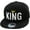 Black, variant on King Crown Urban City Fashion Adjustable Snapback Hat Baseball Cap Mens Womens