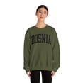 thumbnail image 4 of Bosnia Bosnian Sweatshirt Gifts Crew Neck Shirt Long Sleeve Unisex, 4 of 7