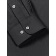 thumbnail image 3 of Youclos Men's Cotton Long Sleeve Casual Button-Down Shirt, Breathable Soft, 3 of 6