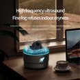 thumbnail image 2 of Cannon Blast Aroma Humidifier, 7 Colors LED Vapor Cannon Humidifier Silent Diffuser, 2 Mode Creative Turret Cool Mist Air Aromatherapy Humidifier, Small Desktop Humidifier for Bedroom, 2 of 6