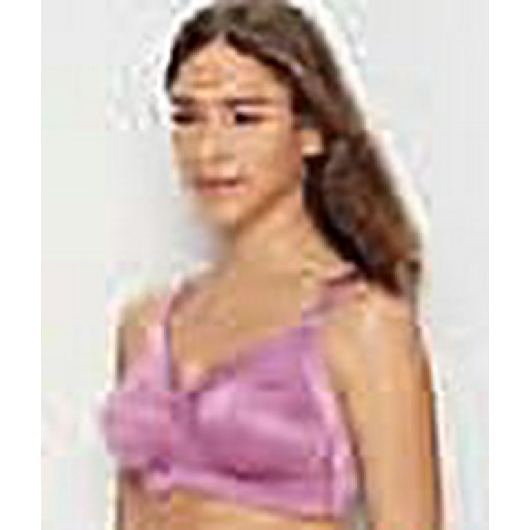 Double Support Wirefree Bra (3820) Pink Chic Lace Print, 40D at