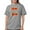 Gray, variant on - Delta Chi Flag T Shirt - Womens Comfort Colors® Shirt