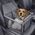 thumbnail image 2 of XISOBO Dog car seat (dark gray), 2 of 4