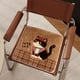 thumbnail image 1 of Cojín para asiento | Almohadilla para silla de oficina y comedor | Soporte firme y grueso para trabajo sedentario | Cojín cuadrado de 40x40 cm | Accesorio para silla de estudiante y oficina, 1 of 6