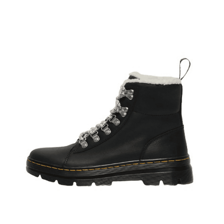 Dr. Martens Women Shoes Combs Combat Faux Shearling Boots 27120001 Walmart