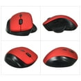 thumbnail image 4 of Graflsoa Ergonomic 2.4G Wireless Vertical Mouse with Adjustable 3-Level DPI, Red (Battery Not Included), 4 of 6