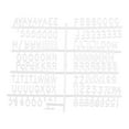 thumbnail image 2 of HLONK Felt Message Board Letters Wall Decor Felt Letterboard Letters Drawstring Bag Felt Board Letter for Home Decorations, 2 of 7