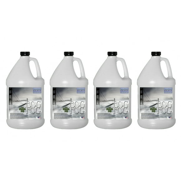 Froggy's Fog Extreme High Density Bog Fog Fluid For White Out, 1 Gal (4 Pack)