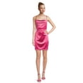 thumbnail image 2 of Planet Gold Juniors Satin Dress, Sizes XS-3XL, 2 of 5