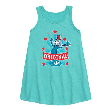 

Dr.Seuss - Original I am - Toddler and Youth Girls A-line Dress