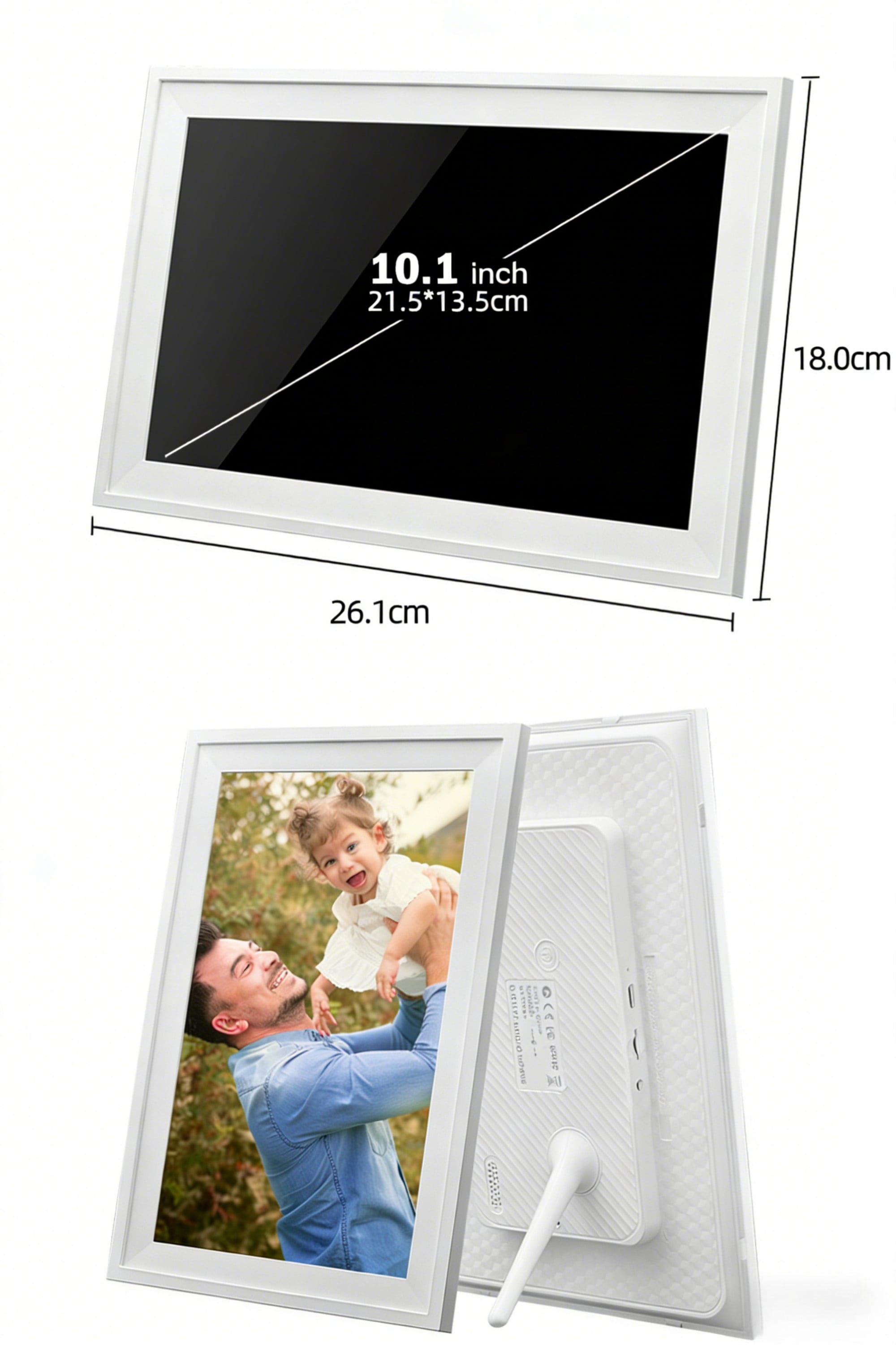 LSFA 10.1 Inch Digital Calendar Chore Chart – HD Wi-Fi Digital Photo Frame