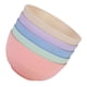thumbnail image 4 of 5 Pcs Wheat Straw Rice Bowls Soup Bowls Instant Noodle Bowls (Assorted Color), 4 of 4