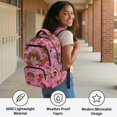 thumbnail image 4 of Pzuqiu Dachshund Dog 4-Piece Girls Backpack Set-17 Inch Large Capacity Backpack with Lunch Box Pencil Case Water Bottle Holder,Suitable for Elementary Middle School Back to School, 4 of 7