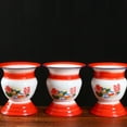 thumbnail image 3 of 1Pc Enamel Spittoon Convenient Toilet Vintage Chinese Style Spittoon for Home, 3 of 9