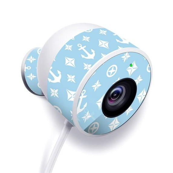 MightySkins NECAOUT-Baby Blue Designer Skin for Nest Cam Outdoor Security Camera - Baby Blue Designer