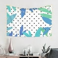 thumbnail image 3 of Leaves Seamless Polka Dots Tapestry, Wall Tapestry Decor Home Decor Bedroom Living Room Dorm Tapestry Room Wall Hanging, 60"x40", 3 of 8
