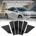 thumbnail image 2 of Three T Car Auto puerta lateral ventana pilar postes cubierta embellecedora para Chevrolet Malibu 2016 2017 2018 2019 2020 2021 2022 2023, 2 of 5