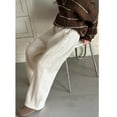 thumbnail image 6 of HAiming Girls Sweatpants Straight Wide Pants Baggy Elastic Waist Casual Loose Trousers with Pockets, 6 of 9