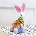 thumbnail image 3 of Decoraciones de Pascua, Conejito Cesta de Pascua Huevos Dulces Regalos Almacenamiento Bolsa de Conejo DecoracióN de Fiesta, 3 of 5
