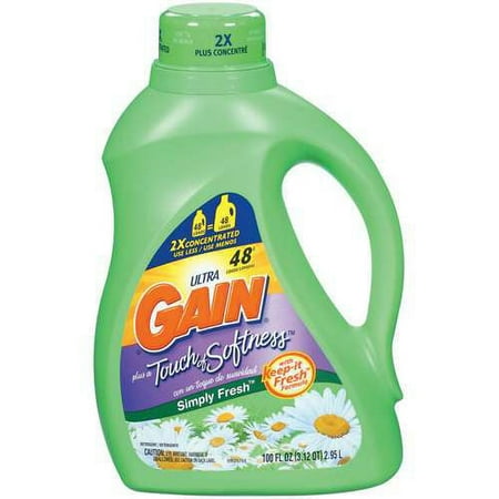 Gain Liq Tos Simply Fresh 100 Fo 2x