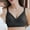 Black BK34, variant on T Shirt Bra Womans Underwear Back Snaps Lace No Underwire Bras Solid Color Ventilate Brassiere Loose Daily Wear Purple 38