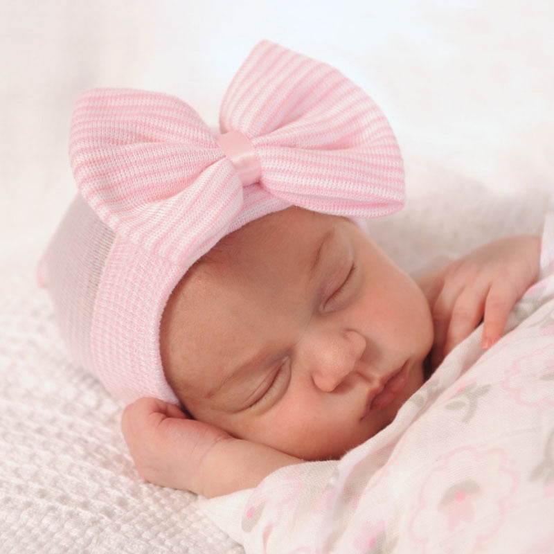newborn beanie with bow