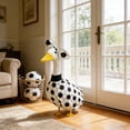 thumbnail image 5 of Porch Goose Outfits, Outdoor White Goose Statue with Costume set Garden Decor, for Holiday Porch ,Gooses Clothes Yard Accent for Home Decors Housewarming Gifts, 5 of 9