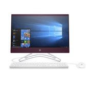 2019 New HP 22 All-in-One PC 21.5" Intel Celerion G4900T Intel UHD Graphics 610 1TB HDD 4GB SDRAM DVD Privacy Webcam Maroon Burgundy