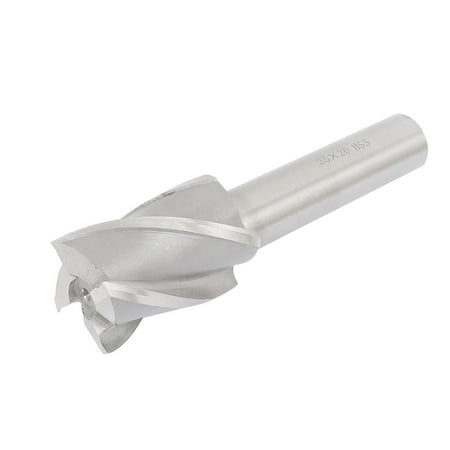 

35mm Cutting Diameter Straight Shank 4 Flutes End Mill Milling Cutter