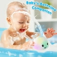 thumbnail image 4 of Bathtub Toys for Toddlers 1-3, Baby Infant Toddler Pool Water Fountain Light Up Whale Bath Toy for 1 2 3 Year Old Boys Girls, Birthday Gifts, White, 4 of 8