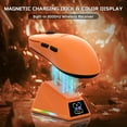 thumbnail image 6 of ATTACK SHARK x AJAZZ AJ159 APEX PAW3950 Triple Mode Gaming Mouse 8K Magnetic Charging Dock with Color Display Bluetooth/2.4G Wireless/Wired, 6 of 10