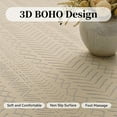 thumbnail image 3 of 3D Boho Area Rug for Living Room Machine Washable Rug Non Slip Carpet Soft Living Room Rug Room Decor Rugs for Bedroom  Kids Playroom, 3 of 7