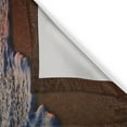 thumbnail image 3 of Ambesonne Hawaiian Kitchen Curtains, Sunrise Lanikai Beach, 55"x45", Brown Blue, 3 of 3