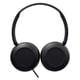 thumbnail image 2 of Auriculares JVC HAS31MB ligeros on-ear Con sonido poderoso y micrófono integrado para smartphones Negro, 2 of 3