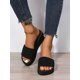 thumbnail image 1 of Wedge Sandals For Women Elastic Ankle Strap Low Wedge Sandals Open Toe Dress Platform Shoes Dressy Summer, 1 of 5