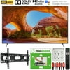 Sony KD85X91J X91J 85 inch HDR 4K UHD Smart LED TV (2021) Bundle with TaskRabbit Installation Services + Deco Gear Wall Mount + HDMI Cables + Surge Adapter