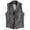 Gray, variant on qelini Denim Tank Top for Men Big and Tall Vest Top Collar Sleeveless Vest Solid Color Workout Cloths