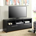thumbnail image 2 of Pemberly Row Transitional Wood TV Stand for TVs up to 60" in Black, 2 of 5