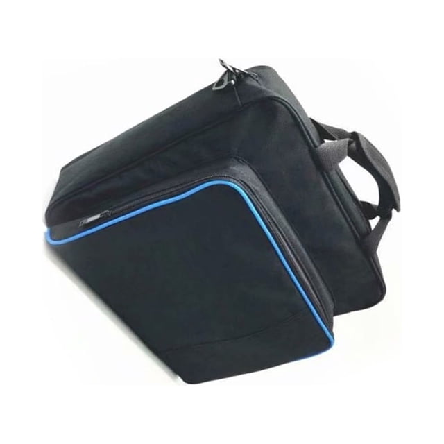 Sidaley Game System Bag Console Shoulder Carry con cremallera Almacenamiento de viaje Estuche de lona de gran capacidad Reemplazo para Slim Videojuegos y accesorios