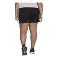 thumbnail image 2 of Short adidas Mujer Dama Pacer 3 Franjas Negro Entrenamiento negro 1X, 2 of 9