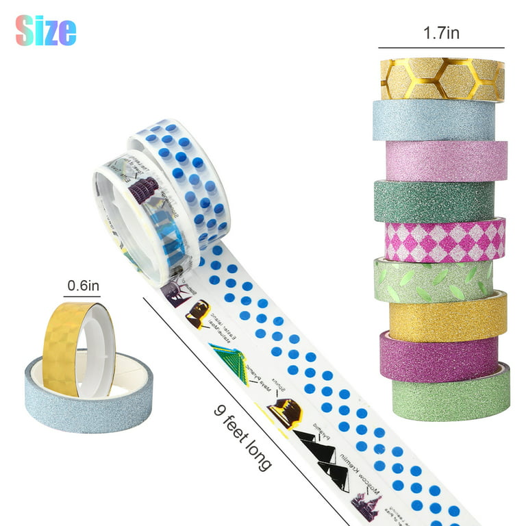  24 Rolls Washi Masking Tape Set,Decorative Craft Tape  Collection for DIY and Gift Wrapping : Arts, Crafts & Sewing