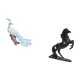 thumbnail image 5 of Escultura de caballo de , figura decorativa para jardín, artesanía, estatua, adorno para decoración del hogar, patio, paisaje, dormitorio, 5 of 8