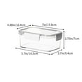 thumbnail image 3 of Luoshdecor Food Storage Containers with Lids,Plastic Clear Sealed Food Box,Stackable Leak-Proof, 3 of 6
