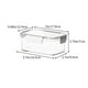 thumbnail image 3 of Dispensador de queso para refrigerador, organizador de frutas con tapa abatible, contenedor de almacenamiento de especias para jengibre, ajo y otros alimentos.,Wsvlmg, 3 of 8