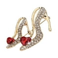 thumbnail image 6 of MLINS  Rhinestone Brooches Wedding Decoration High Heels Beautiful Appearance, 6 of 8